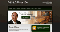 Desktop Screenshot of pmassalaw.com